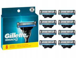 Náboje Gillette Mach3 8 ks.